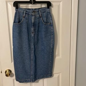 Vintage Lee denim skirt